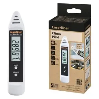 LASERLINER ClimaPilot Luftfeuchtigkeits- und Temperaturdatenlogger