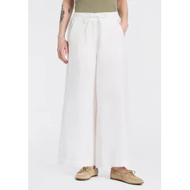 MAC Leinenhose Klassisch Weiß 40