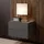 Stella Trading Nachtschrank 42 x 28 x 30 cm Grau