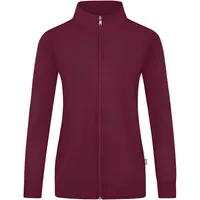 Jako Doubletex Sweatjacke Damen maroon 48