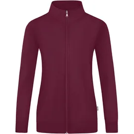 Jako Doubletex Sweatjacke Damen maroon 48