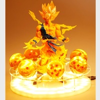 Dragon Ball Z Son Goku Led Licht Lampe Geist Bombe Figuren Anime Dragon Ball Z Goku Super Saiyajin Dekor Nachtlicht Kreative Geschenke-w