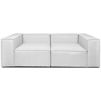 Home Deluxe Modulares Sofa VERONA - S hellgrau