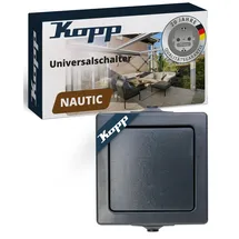 Kopp Universalschalter Nautic grau