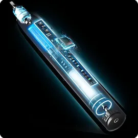 Berdsen Galaxy Schallzahnbürste Weiß + Reiseetui