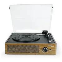 Technaxx Retro Turntable With Bt, Plattenspieler Braun