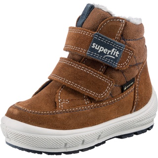 superfit Jungen GROOVY Boot, Stiefelette, BRAUN/BLAU 3010, 20