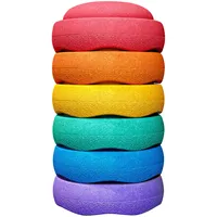 Stapelstein Original Mini rainbow classic 6er