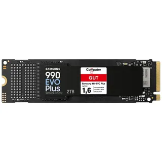 Samsung 990 EVO Plus NVMe 2.0 SSD 2 TB M.2 2280 TLC