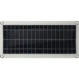 Solarpanel Flexibles USB-Ladegerät Dual-USB-Lichtsteuerung Batterie Dual-USB Plus Dc5521 20W Polykristalline Solarmodule