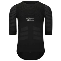 SPATZWEAR Funktionsunterhemd Race Layer kurzarm | schwarz M/L