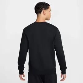 Nike Club Fleece Sweatshirt Schwarz/Weiß XXL