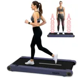 SQUATZ Walking Pad Laufband mit Vibrationsplatte, klappbares Laufband für Zuhause und Home Office, Fernbedienung, LED Display, leiser Motor, bis 120 kg