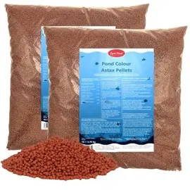 Lyra Pet 2 x 10 Liter Lyra Pond® Pond Colour Astax Pellets im Eimer