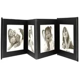 Deknudt Leporello schw. 8x10x15 Kunstleder 8 Bilder A66DC2 8PH
