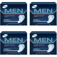 TENA for Men Level 3 Guard für Männer, super Saugfähigkeit, Inkontinenzschutz 4x16 (64units in total)