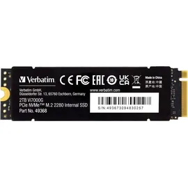 Verbatim Vi7000G 2 TB M.2
