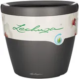 LECHUZA Classico LS 35 Komplettset Ø 35 x 33 cm anthrazit metallic