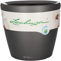 LECHUZA Classico LS 35 Komplettset Ø 35 x 33 cm anthrazit metallic