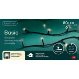 Kaemingk Lichterkette LED Basic 80 LED, warmweiß
