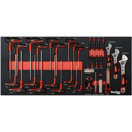 Mephisto Werkzeugwagen PRO Line Big Black' mit 9 Schubfächer inkl. Werkzeug