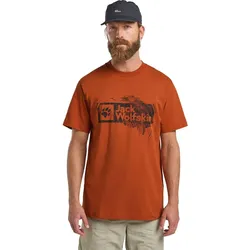 Jack Wolfskin Brand T M burnt orange (3330) S