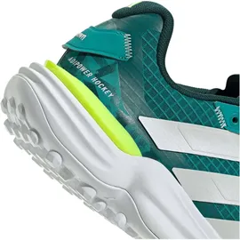 adidas Adipower 3 Hockey-Schuhe, pure Teal/Zero met./Aurora ivy, 49.5 EU