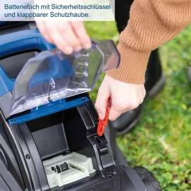 SCHEPPACH Akku Rasenmäher BC-MP320-X 20V-IXES 32cm 1x4,0Ah Akku + Ladegerät