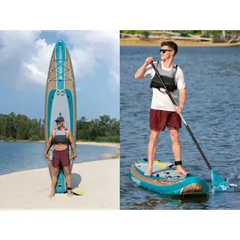BESTWAY SUP Board Set Touring 381 x 79 x 15 cm blau
