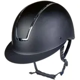 HKM Lady Shield Reithelme 9179 Schwarz/Shiny Silver L=58-60cm