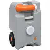 vidaXL Campingtoilette 25 L Grau