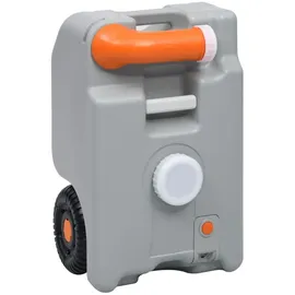 vidaXL Campingtoilette 25 L Grau