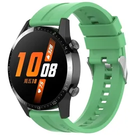 König Design Sport Ersatz Armband für Huawei Watch GT 3 42 mm Silikon Band Loop, Farbe:Minzgrün - Grün