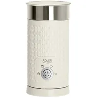 Adler AD 4495 Milchaufschäumer beige/weiß