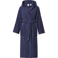 Ladeheid Damen Frottee Bademantel aus 100% Baumwolle LA40-225 (Dunkelblau (D12), M) - Dunkelblau - M