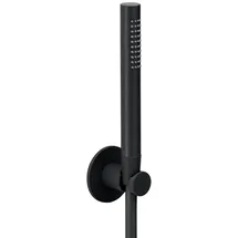 Herzbach Living Spa Brausegarnitur mit Halter, 1 Strahlart, 23.914000.1.12,
