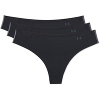 Under Armour PS Thong 3Pack, schwarz,