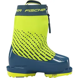 FISCHER Kinder Ski-Schuhe TWO PETROL, Gelb, 19,5