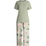 CALIDA Leaf Dreams Pyjama Grün S