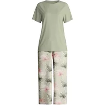 CALIDA Leaf Dreams Pyjama Grün S