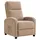 Hti-Living Liegesessel Jasna Cord 66,5 x 103 x 70 cm Braun mit Relaxfunktion