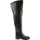HÖGL Damen Leder Stiefel Schwarz mit Reißverschluss und extraleichter Sohle - Schwarz