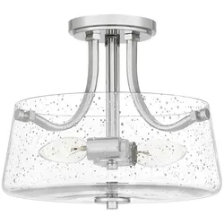 Hollister Deckenleuchte nickel poliert Quoizel QZ-HOLLISTER-SF-PN