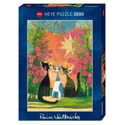 HEYE Puzzle 297213 - Roses, 2000 Teile - Puzzlegröße 68,8 x 96,6 cm, 2000 Puzzleteile bunt