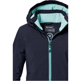KILLTEC Mädchen Funktionsjacke/Outdoorjacke mit Kapuze KOW 352 GRLS JCKT, dunkelnavy, 140,