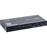 InLine HDMI Switch, 4-fach, 48Gb/s, 8K@60Hz, mit USB-C