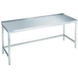 Chromonorm arbeıtstısch offen, mıt tıschplatte hınten auf 2000mm700mm900mm