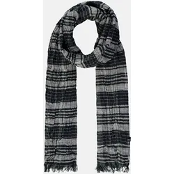 Schal mit Stripe-Check-Muster - Chilled Olive - PCK
