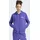 adidas Damen, Essentials LINEAR FRENCH Terry Hoodie Sweatshirt, pure Purple/White, L