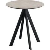 Essentials Infinity Klapptisch Ø 70 x 73,2 cm schwarz/weiß